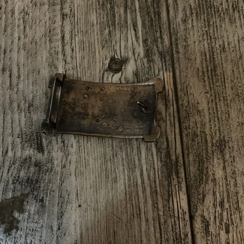 Vintage WALT DISNEY'S OFFICIAL DAVY CROCKETT BOY'S BRASS Belt Buckle